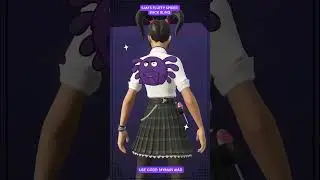 Sam's Fluffy Spider Back Bling 🎒