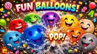 FUN BALLOONS 🎈 | Watch Until the POP! 💥💦