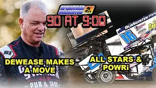SprintCarUnlimited 90 в 9 часов в понедельник, 24 ноября: Дьюиз делает ход, All Stars, POWRi