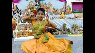 Bhagyada lakshmi Baramma |Navarathiri Dance Series DAY 5 |SNJ Group Kanchipuram | Kowsalya Narayanan