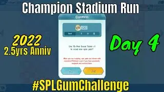 DAY #4 #SPLgumChallenge 2.5 Anniversary | 10 Days of 10-Pair Scout Tickets | WizardSoon |