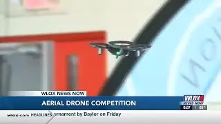 Elementary students take flight during drone competition at Bayou View Middle School
