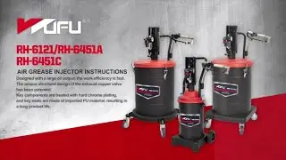 WUFU AIR GREASE INJECTOR INSTRUCTIONS #RH-6451