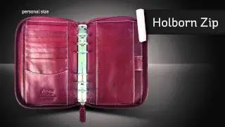Filofax Holborn Zip Organisers