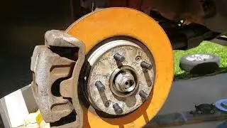 Brake Rotors Flash Rust Real Fast After Getting Wet or From Rain or Water
