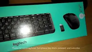 Logitech mk215 Wireless combo Unboxing & Review Keyboard & Mouse