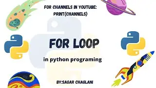 #11 for loop in python | loops and iteration in python | python programming