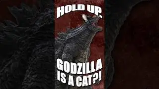 Godzilla Doesn&rsquo;t Roar, He MEOWS! 😼 #shorts