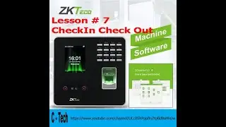 ZKTeco Attendance Machine || Check in or Check Out Configuration || MB20, IFace 302, U800, K40. ETC