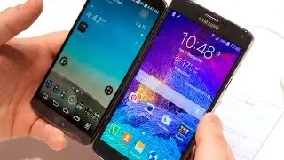 Galaxy Note 4 vs LG G3: Show Floor Comparison | Pocketnow