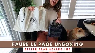 Unboxing The Faure Le Page Tote | The Perfect Goyard & LV Neverfull Alternative | Work Tote