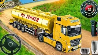 Heavy Oil Tanker Truck Simulator 🚛 | Dangerous Cargo Driving | Android Gameplay