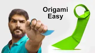 Create Your Own AMAZING Origami Karambit Knife NOW