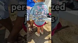 Personalized Custom Jean Jackets for Kids #Easter #birthdaygifts #amazonfinds