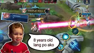 8'YEARS OLD PRANK BY LAYLA. GAMEPLAY #11 | MOBILE LEGENDS