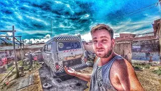 KOMBI ESTRAGADA, e ainda TOMEI ESPORRO na MEC&Acirc;NICA NA BOL&Iacute;VIA! T2.ep162