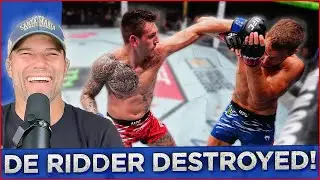 Аллен ошеломляет Де Риддера в главном бою! Шокирующий результат UFC 👊