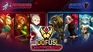 JOGO INSANO!! BLOSSOM vs POLIA - DOFUS CHAMPIONSHIP