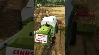 Farming Simulator 25 Hof Bergmann B&uacute;za arat&aacute;s #05 Claas Mega 218