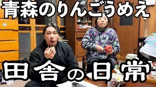 【津軽弁】りんごの名産地の実力【田舎の日常Vlog】