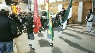 Desfile de Teas de la U. E. JORGE OBLITAS (nivel primario) 💯 años aniv. Oruro - Bolivia 2025 🇧🇴