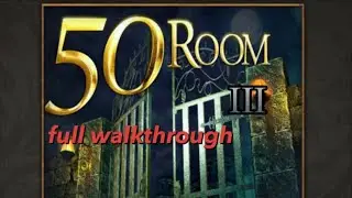 50 rooms III full walkthrough