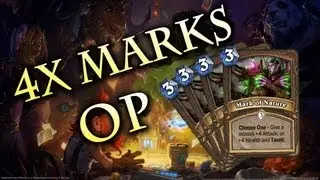 [Hearthstone] 4x Mark of Nature - Ironbark Protector