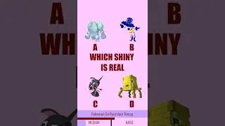 Which Shiny Pokemon is Real? #shorts #raidhour #recap