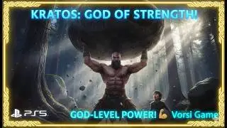 GOD OF WAR PS5 #12  LOOK HOW I LIFTED THAT HUGE ROCK! Kratos Shows His Strength
