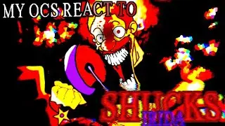 My ocs react to “Shucks Irida” [Short-Spanish]