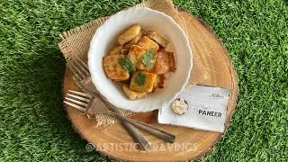 SAUTE PANEER RECIPE MADE FROM MILKMOR PANEER ❤️