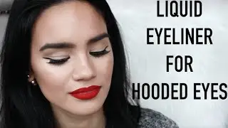 Liquid Eyeliner for Hooded Eyes