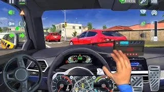 Car driving traffic simulator gameplay | traffic driving car simulator