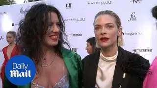 Jaime King gushes about Katie Grand at 2019 Fashion Awards