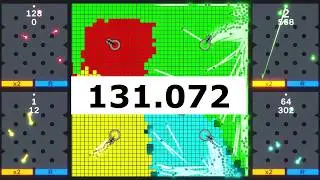 Multiply Or Release 018 - 131.072 - Marble Race #unity #algodoo #marblerace