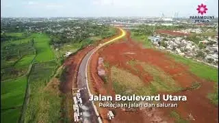 Progress Akses Tol Paramount Petals - next Gading Serpong 2