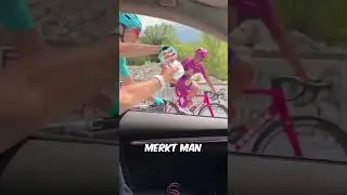 Dieser Radfahrer ist am Schummeln😱
