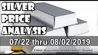 Silver Price Analysis (XAG/USD) - 07/22 thru 8/02/2019