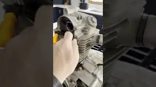Honda CB100 top end removal part 1