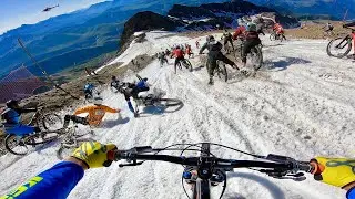 MEGAVALANCHE 2019, САМАЯ БЕЗУМНАЯ ГОНКА С МАСС-СТАРТОМ ПО МТБ В МИРЕ, БОЙНЯ!!! #OiOi
