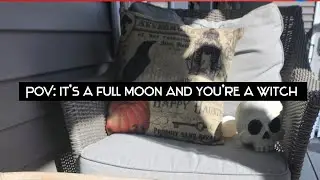POV: It's a full moon and you're a witch✨️