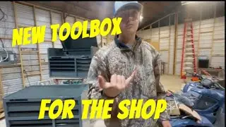 New shop Tool box from Harbor Freight