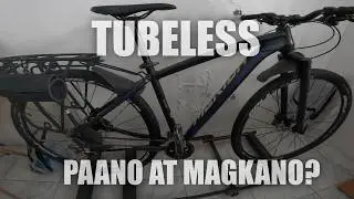 Pina-Tubeless ko na ang MTB ko.