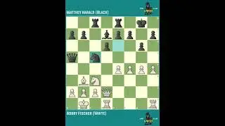 GM Bobby Fischer vs FM Harald Matthey ◉ It Chess Match Open ‖ Montreal &rarr; Canada, 1956.
