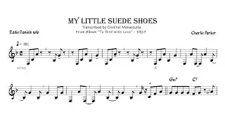 Eddie Daniels - My Little Suede Shoes (take 2, 1987), transcription