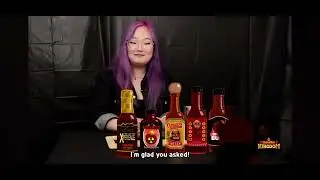 Fire spirit cookie spits fire while eating spicy jellies Hot eats