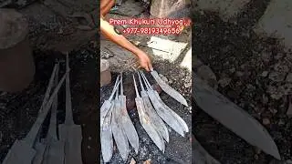Khukuri/Kukri Handle Making|Khukuri/Kukri Making In Nepal- Part 1#shorts #youtubeshorts #shortsfeed
