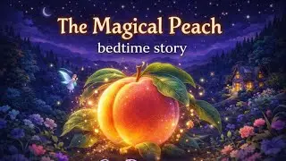The Magical Peach 🌙 Cozy Bedtime Story for Deep Relaxing Sleep | GetDreamy