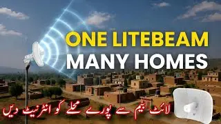 Turn a single LiteBeam into internet for an entire neighborhood | Village & town-level wifi sharing