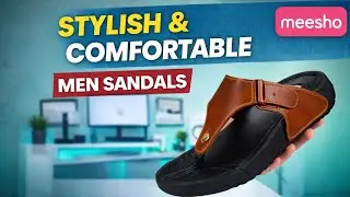 Men Stylish & Comfortable Sandals | Daily Wear Slip-On Chappal for Men @Meesho 